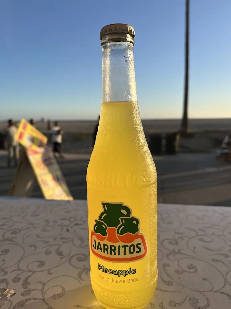 Pineapple Jarritos Glass Bottle